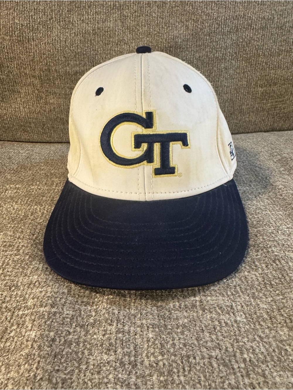 Georgia Tech Yellow Jackets "The Game" Pro Gametek A-Flex baseball cap Size 7.5